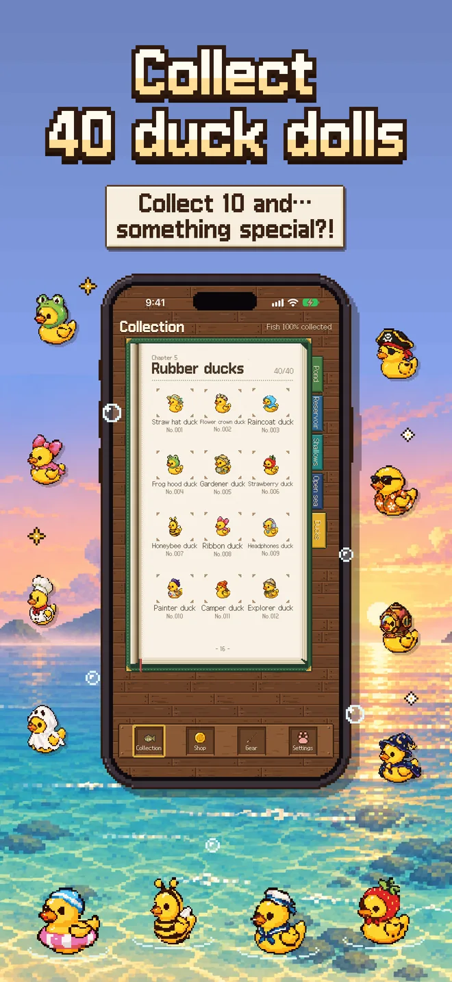 Collect 40 duck dolls: collect 10 and… something special?!
